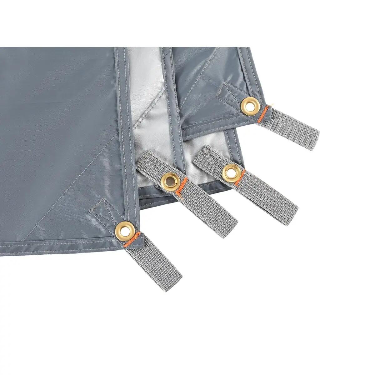 Toldo de campismo XL 5 x 3 m - rectangular - impermeável - protecção UPF 50+ 11/14