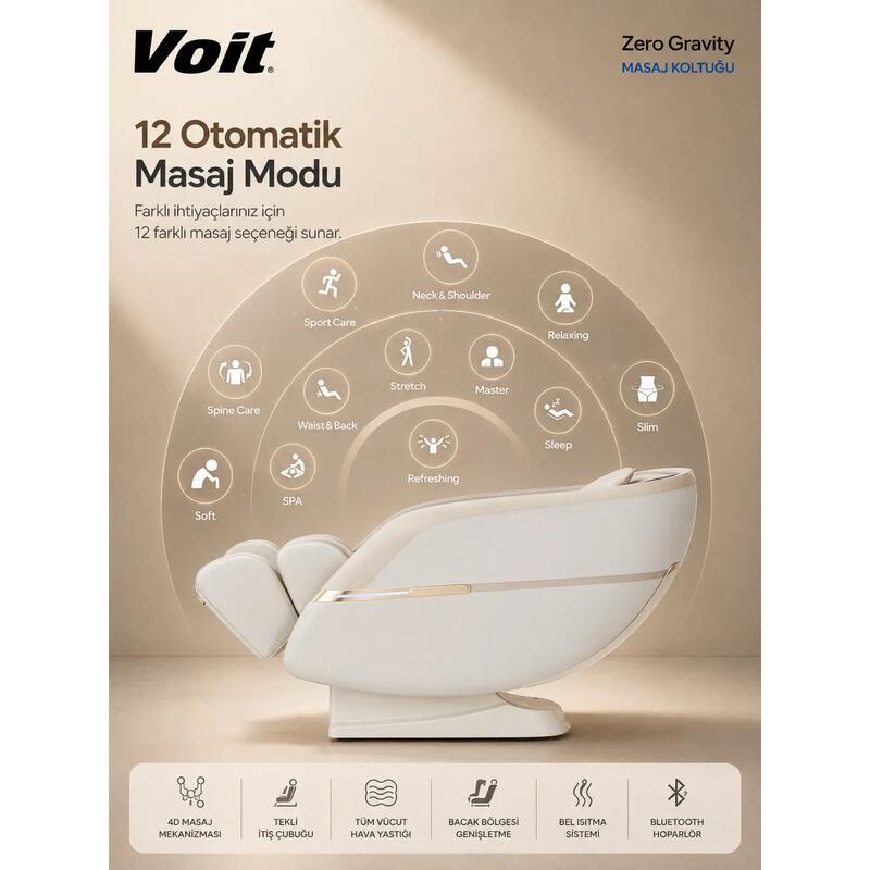 Voit Zero Gravity Masaj Koltuğu 3D