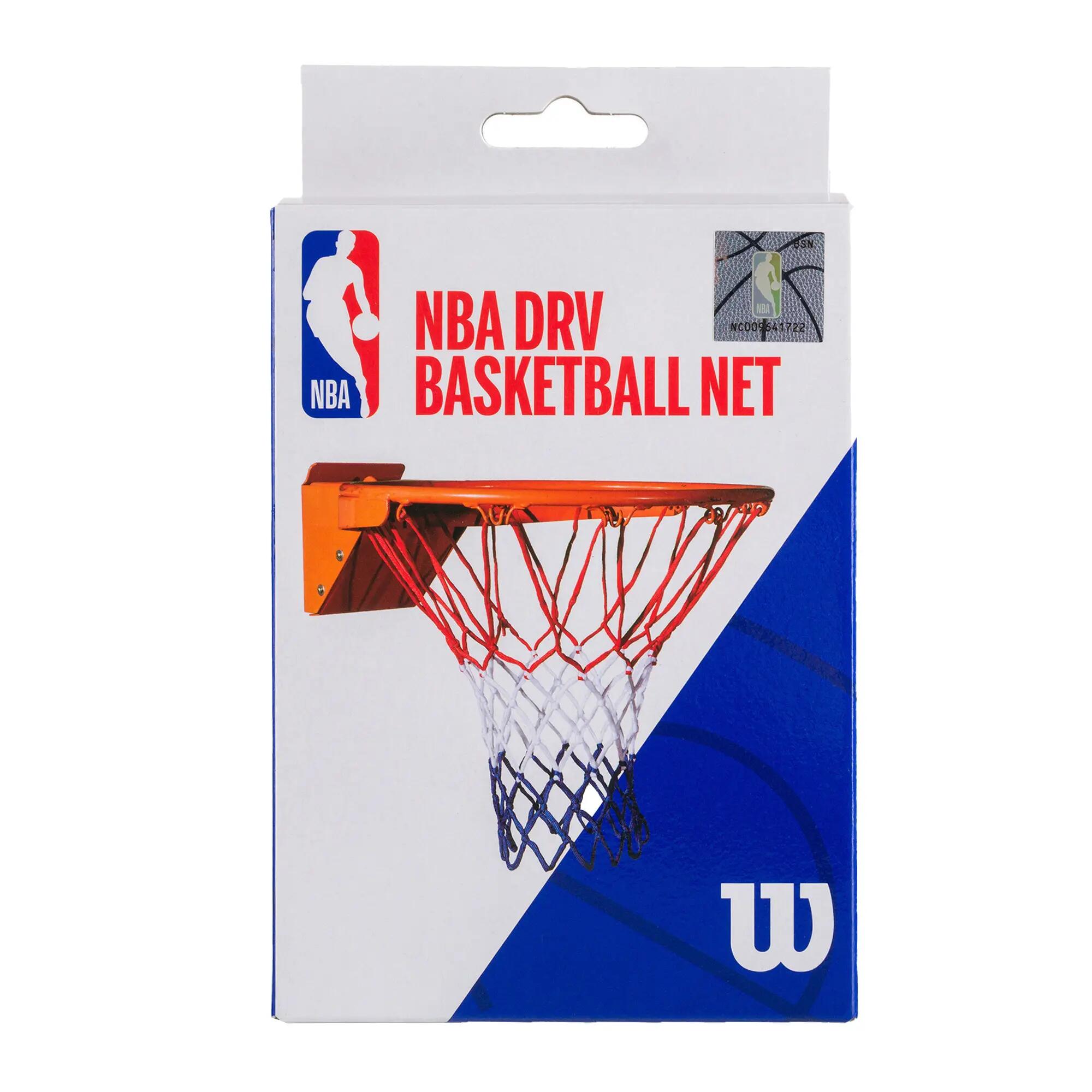 Siatka na obręcz do Koszykówki Kosza Wilson trójkolorowa 45 cm WTBA8002NBA 5/5