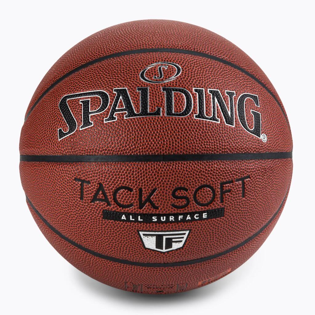 Spalding Tack Soft Orange Basketball, Size 7
