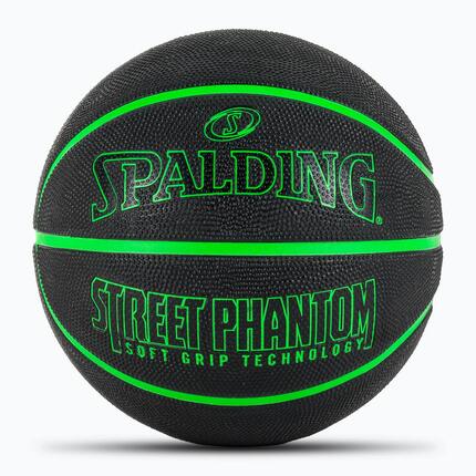 Piłka do koszykówki Spalding Phantom czarny/zielony rozmiar 6