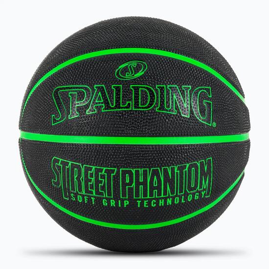Piłka do koszykówki Spalding Phantom czarny/zielony rozmiar 6