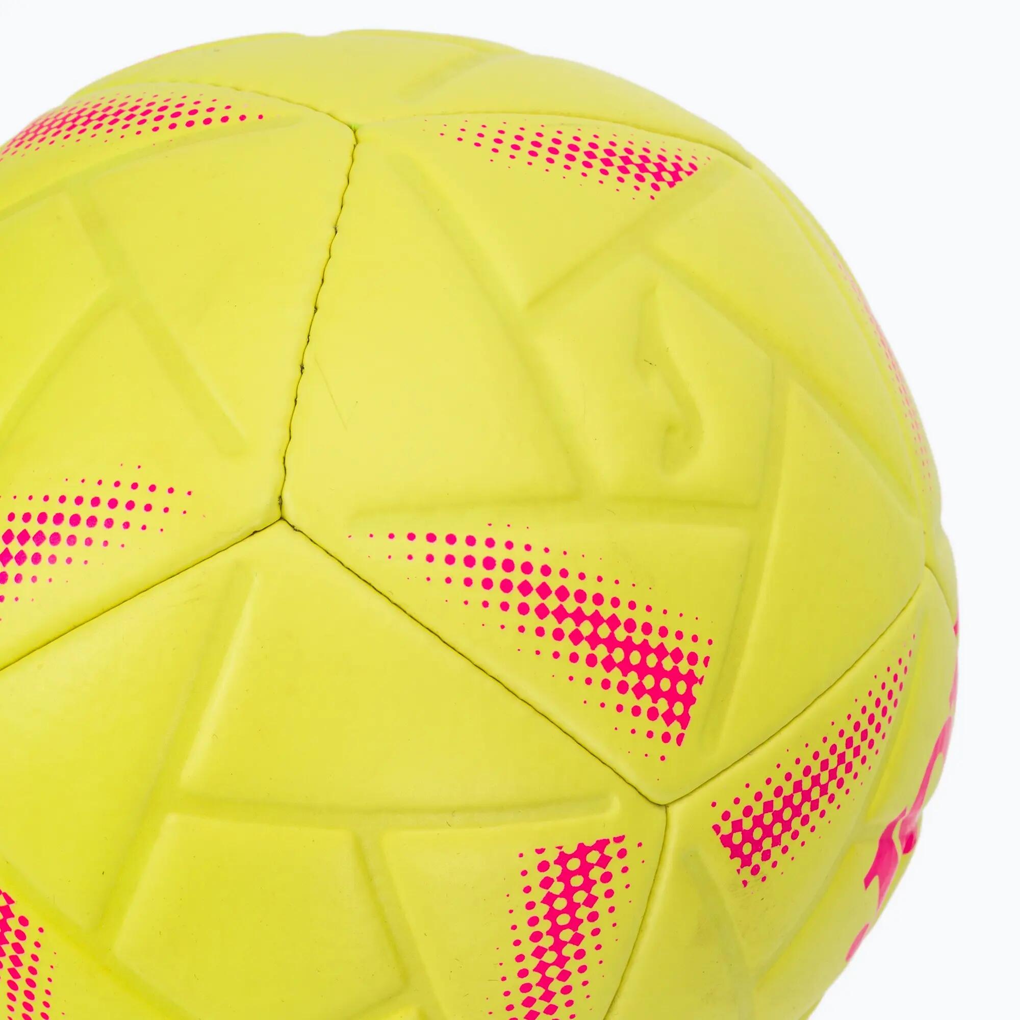 Bola de andebol Joma J-Pro amarela/rosa fluorescente tamanho 1 3/4
