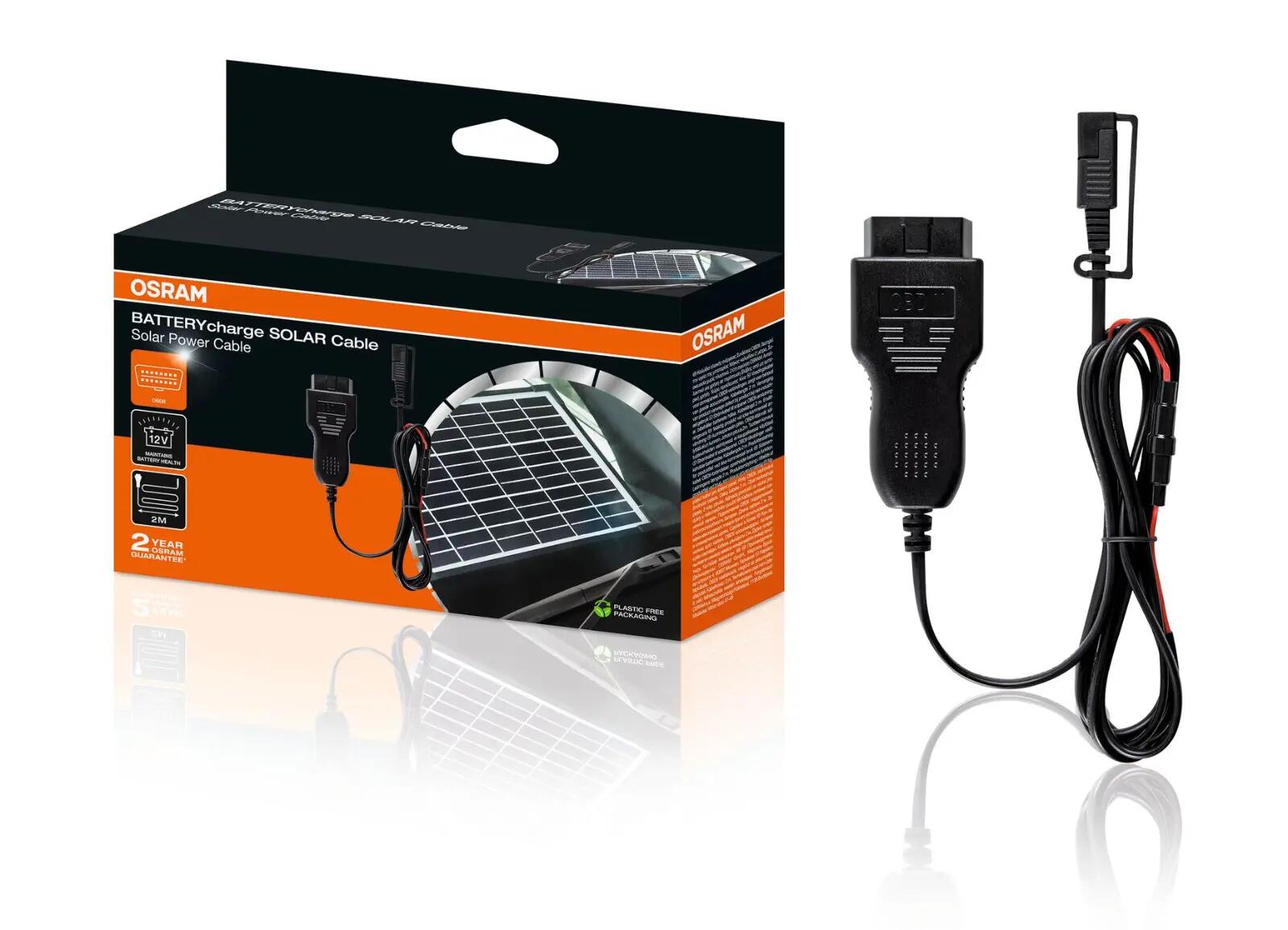 OSRAM Propojovací kabel k solární nabíječce OBD II
