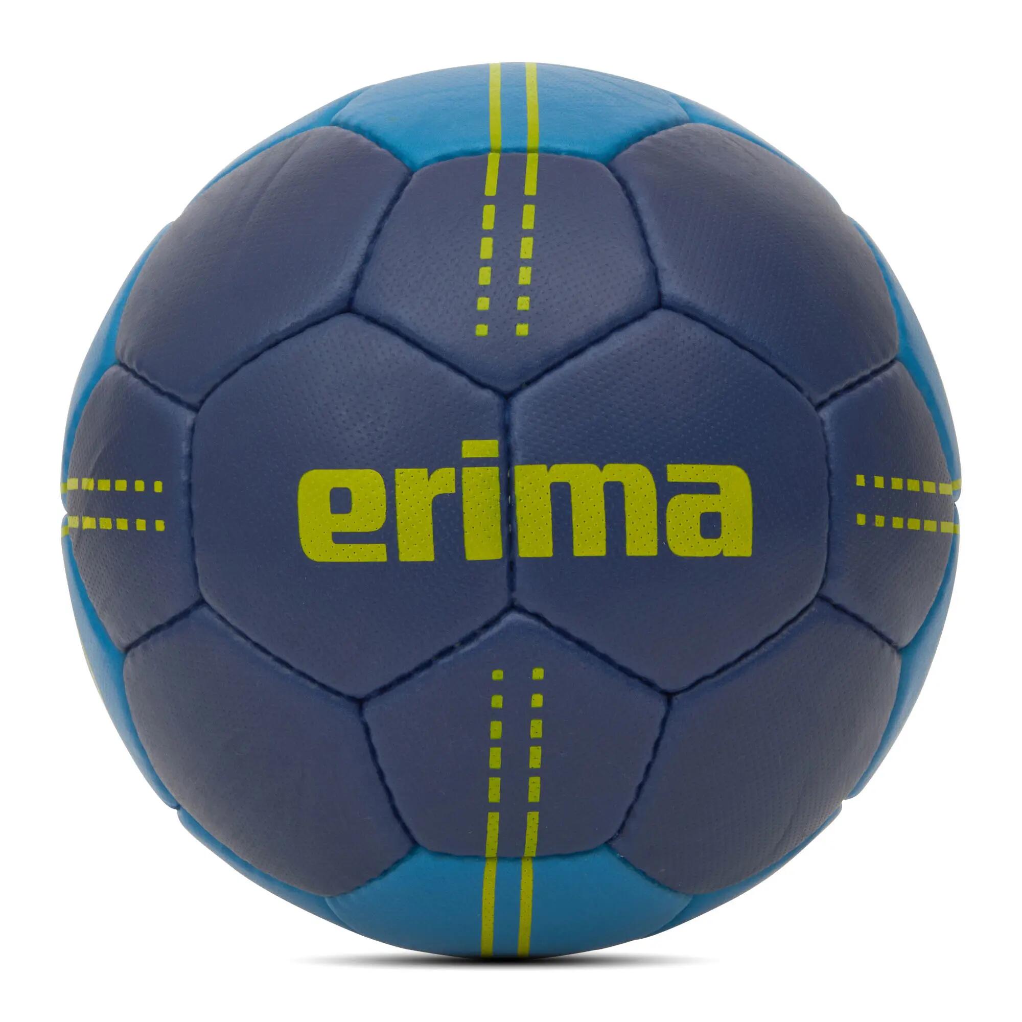 Bola de andebol ERIMA Pure Grip N.º 2.5 new navy/lime tamanho 3 4/4