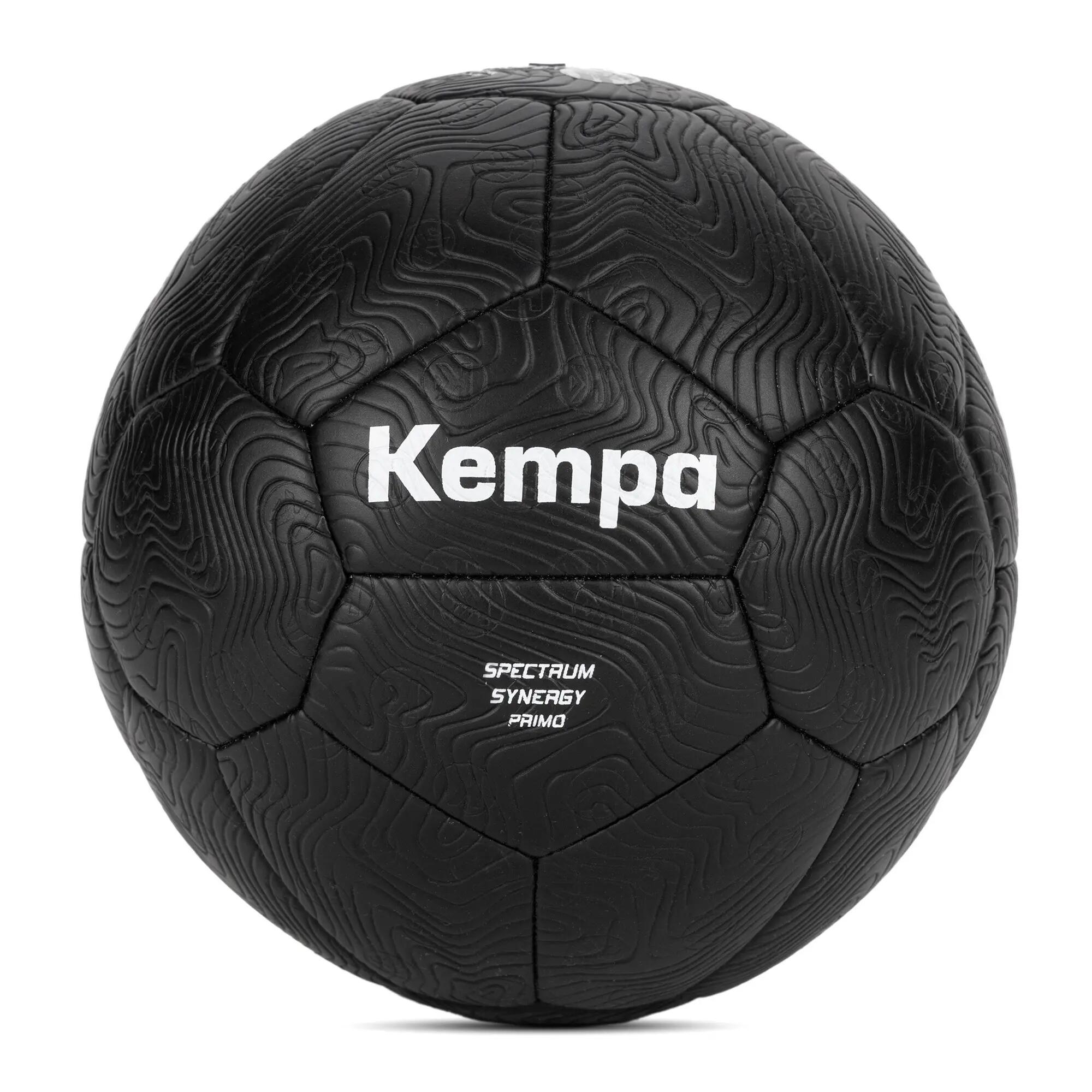 Minge de handbal Kempa Spectrum Synergy Primo Black&White neagră, mărimea 0 5/5