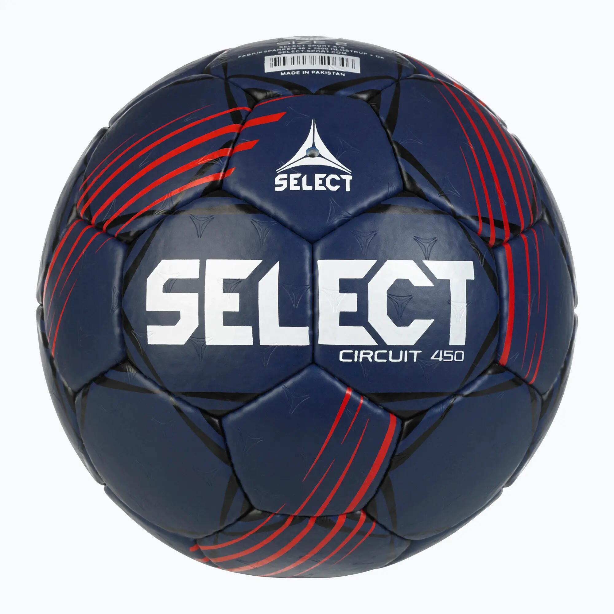 Minge de handbal SELECT Circuit 800 v24 bleumarin, mărimea 2 2/4