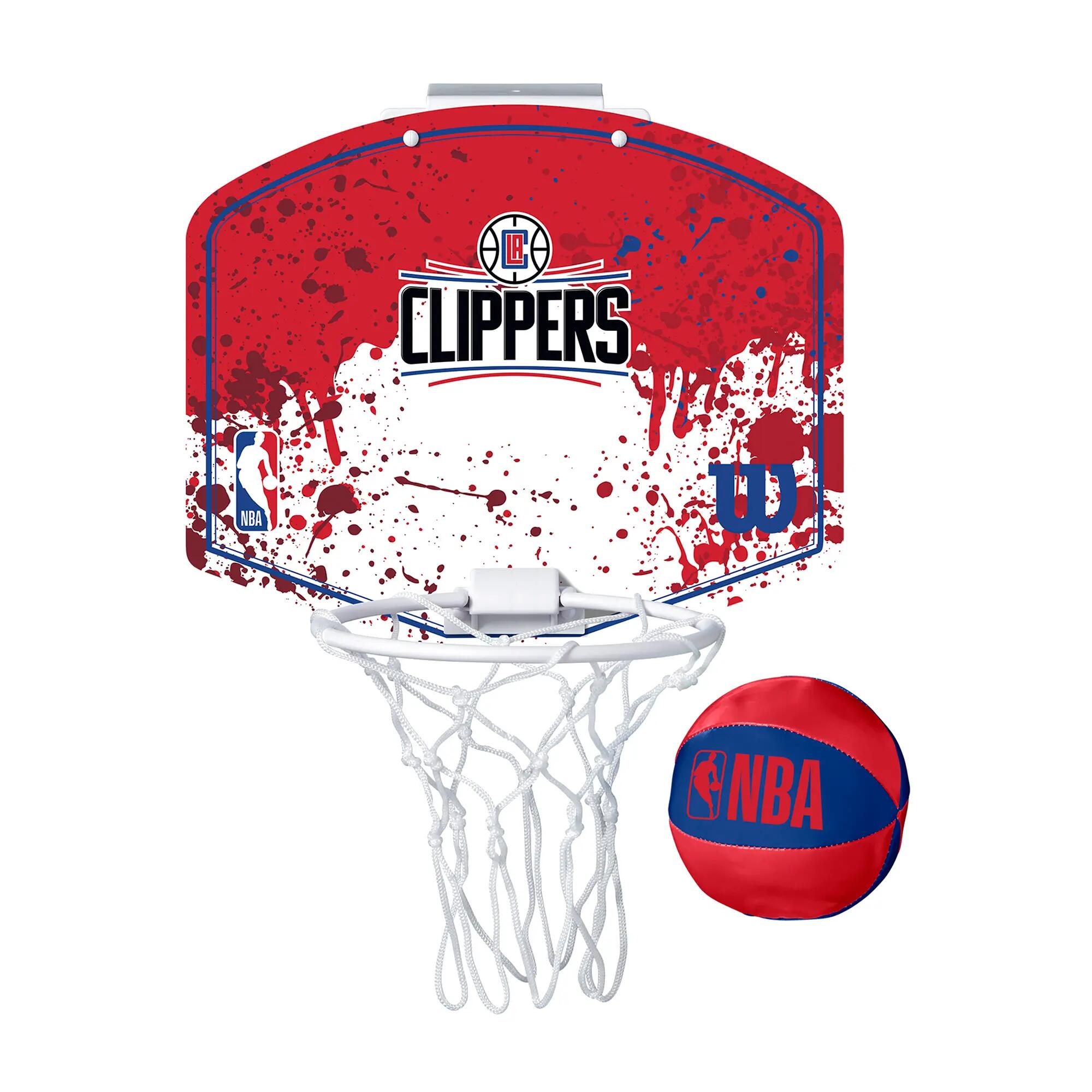 Mini tablica do kosza Wilson NBA Team Mini Hoop Los Angeles Clippers WTBA1302LAC 2/2
