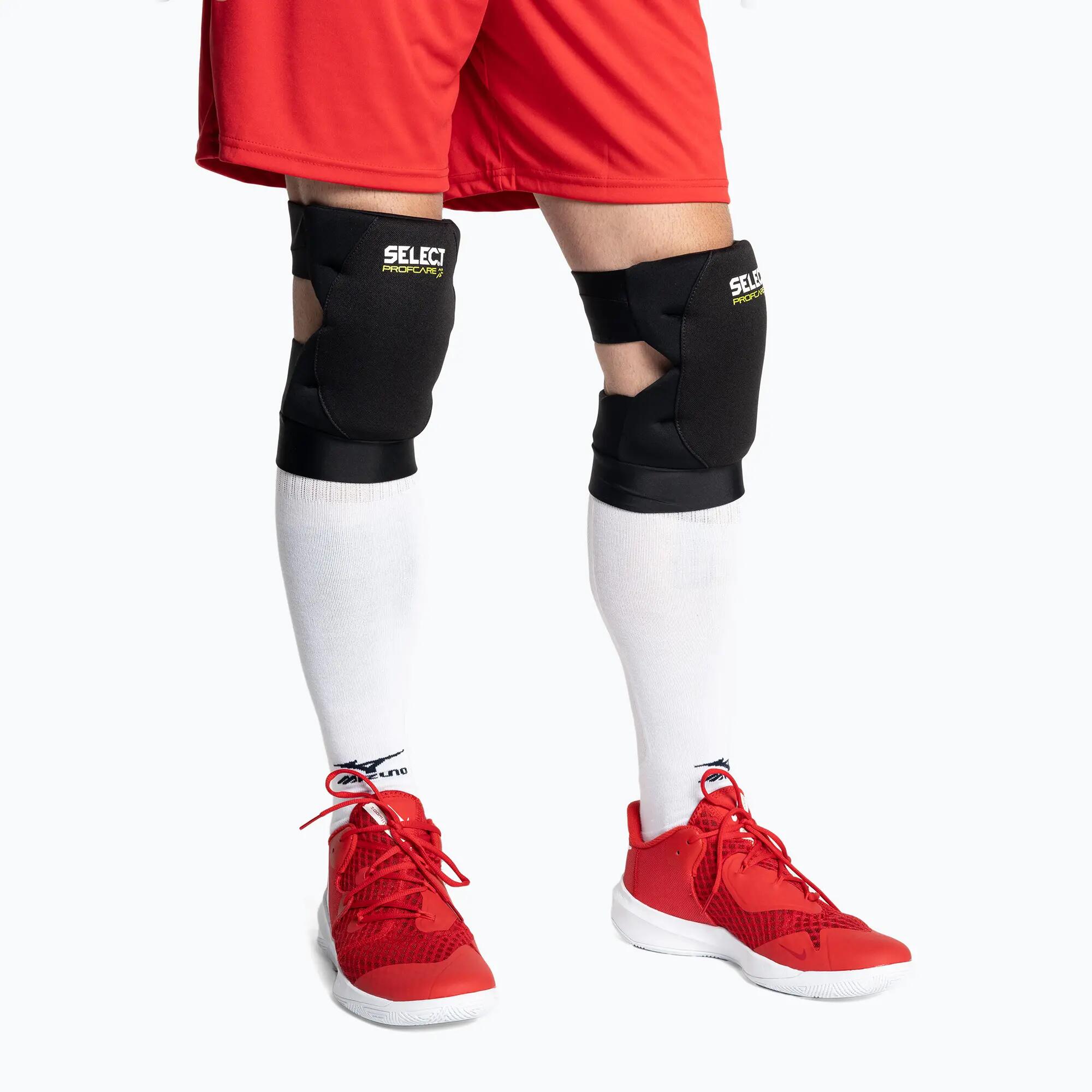 Ginocchiere da pallavolo SELECT Profcare 6206 da pallavolo nere 700009 6/7