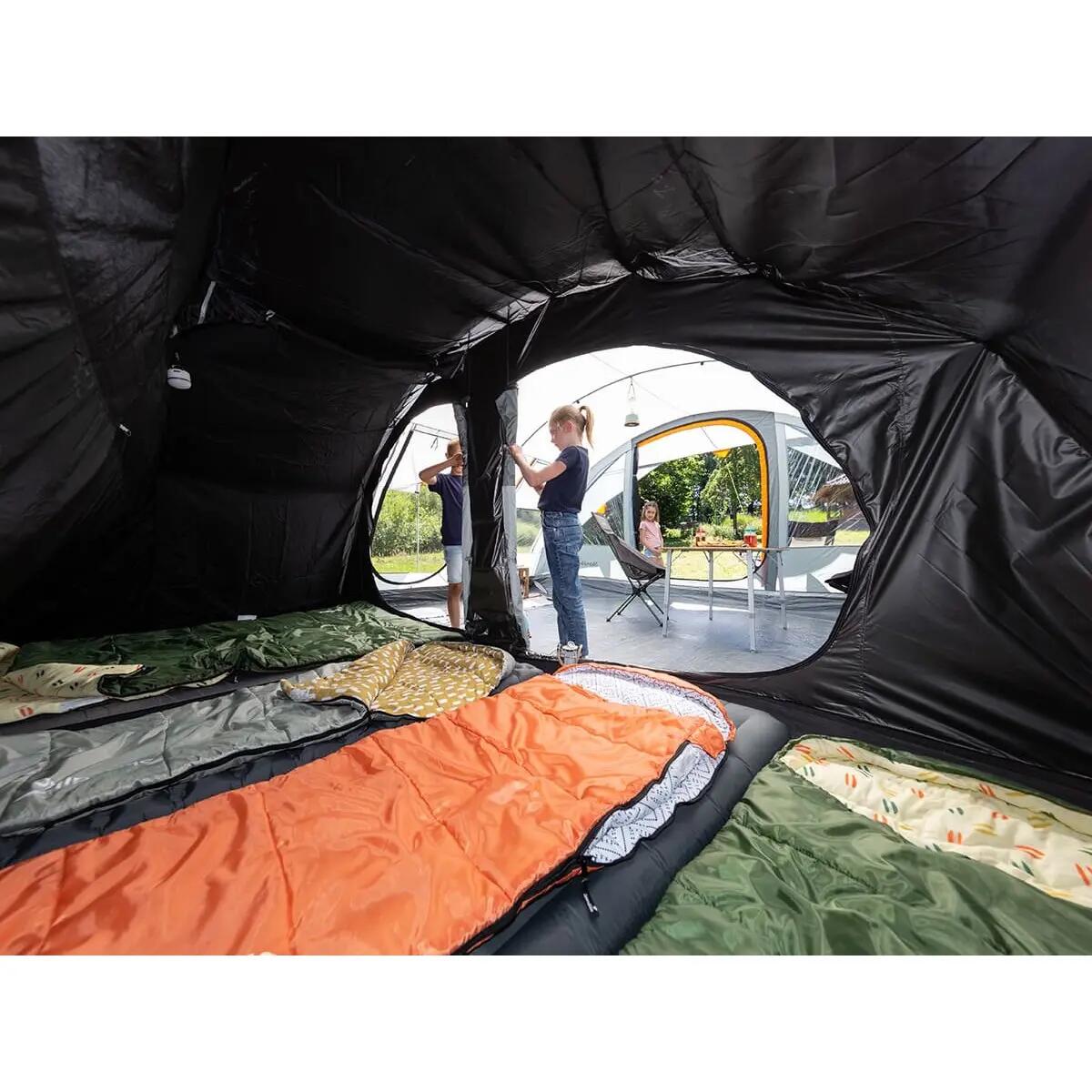 Tunneltent Egersund 3 Sleeper Protect - ingenaaide tentvloer - 3 personen 8/15