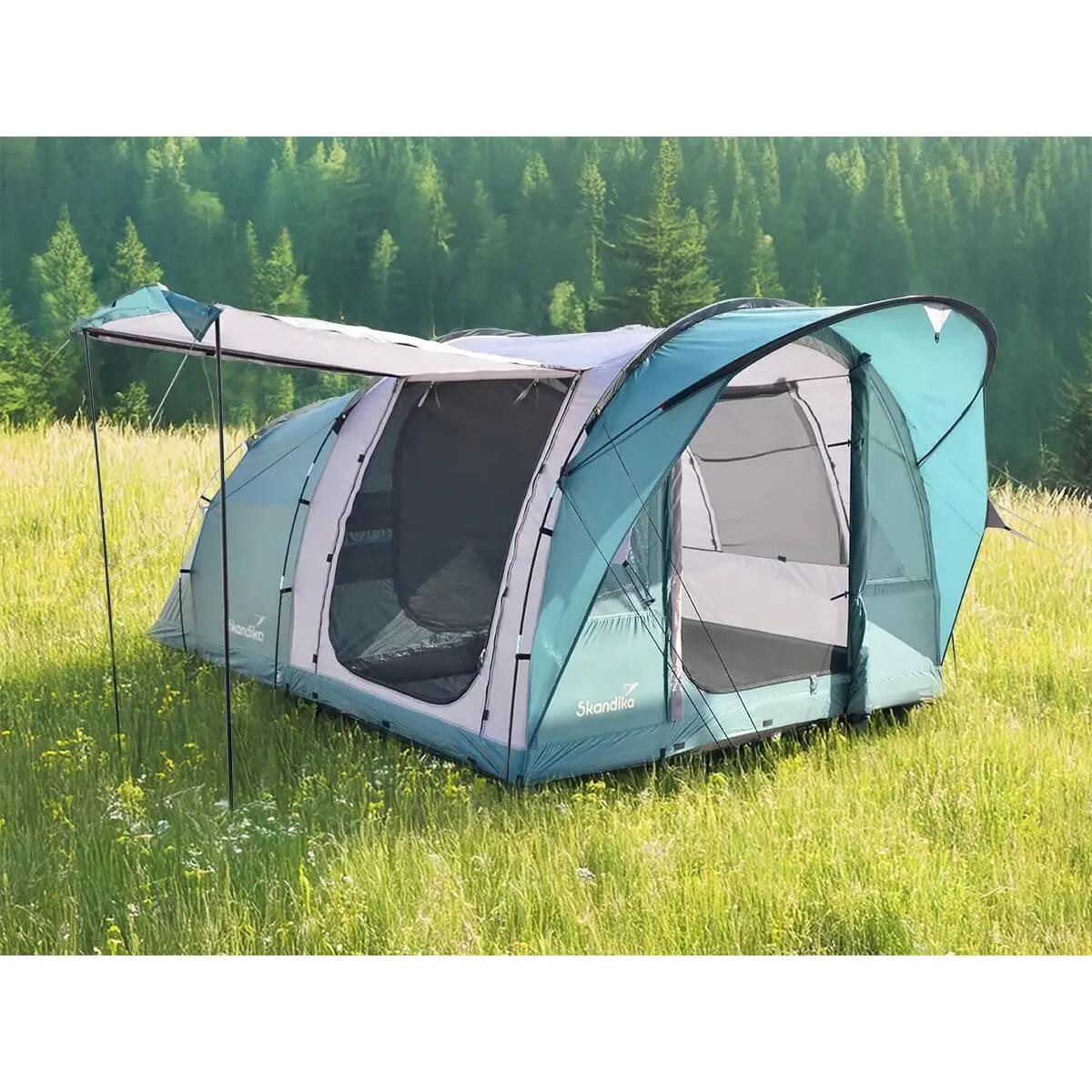 Tunneltent Egersund 3 Sleeper Protect - ingenaaide tentvloer - 3 personen 3/15