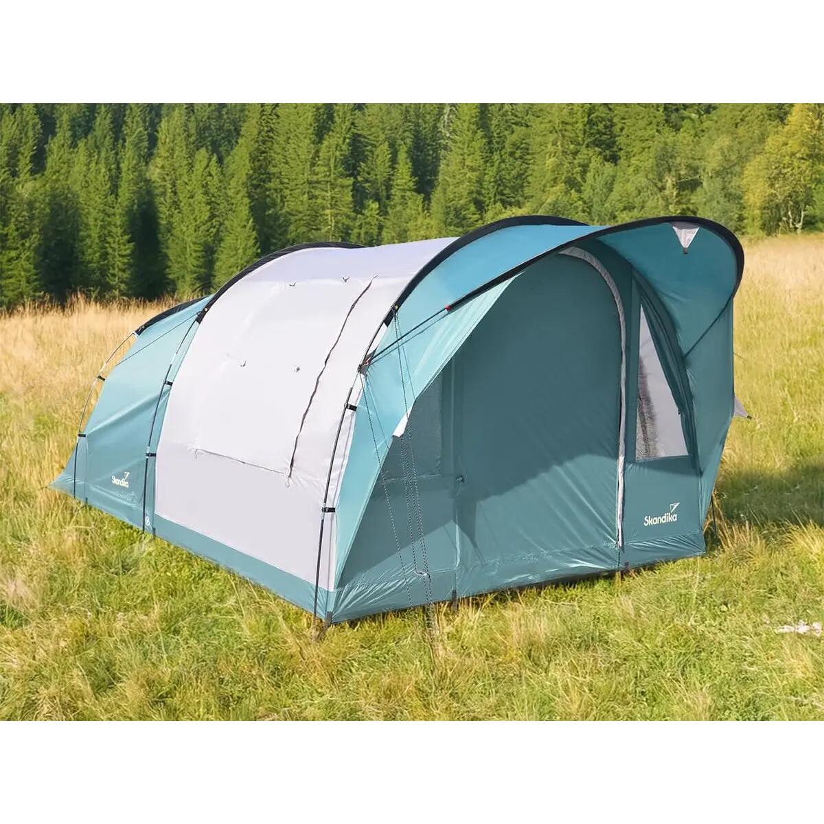 Tunneltent Egersund 3 Sleeper Protect - ingenaaide tentvloer - 3 personen 2/15