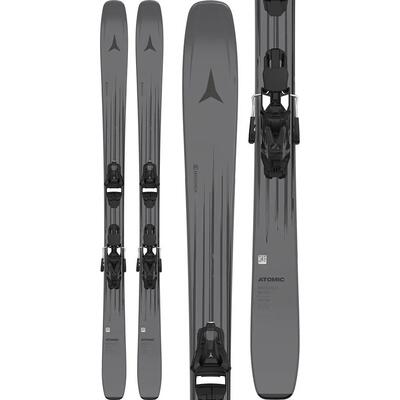 Ski - alpineski - volwassene - maverick 88 cti - all-mountain - gunmetal/zwart