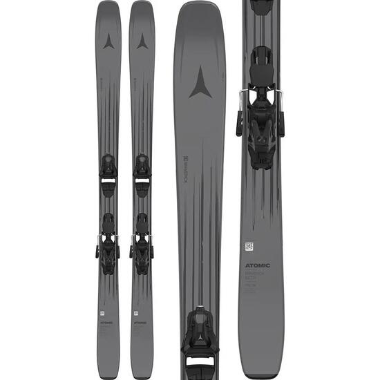 Ski - alpin - adulte - all-mountain - Maverick 88 CTI - Gunmetal/Noir
