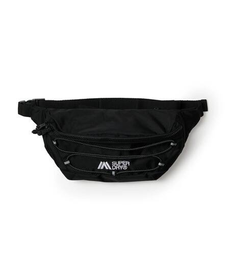 superdry Sac banane Outdoor léger avec cordon réfléchissant – Black