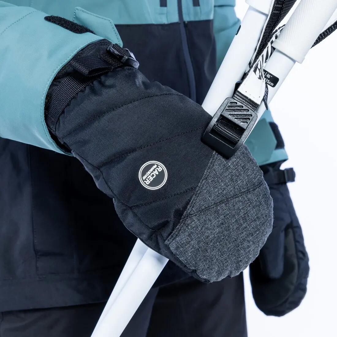 Mittens - sport - vrouwen - nita5 - veelzijdig - zwart/grijs 3/4