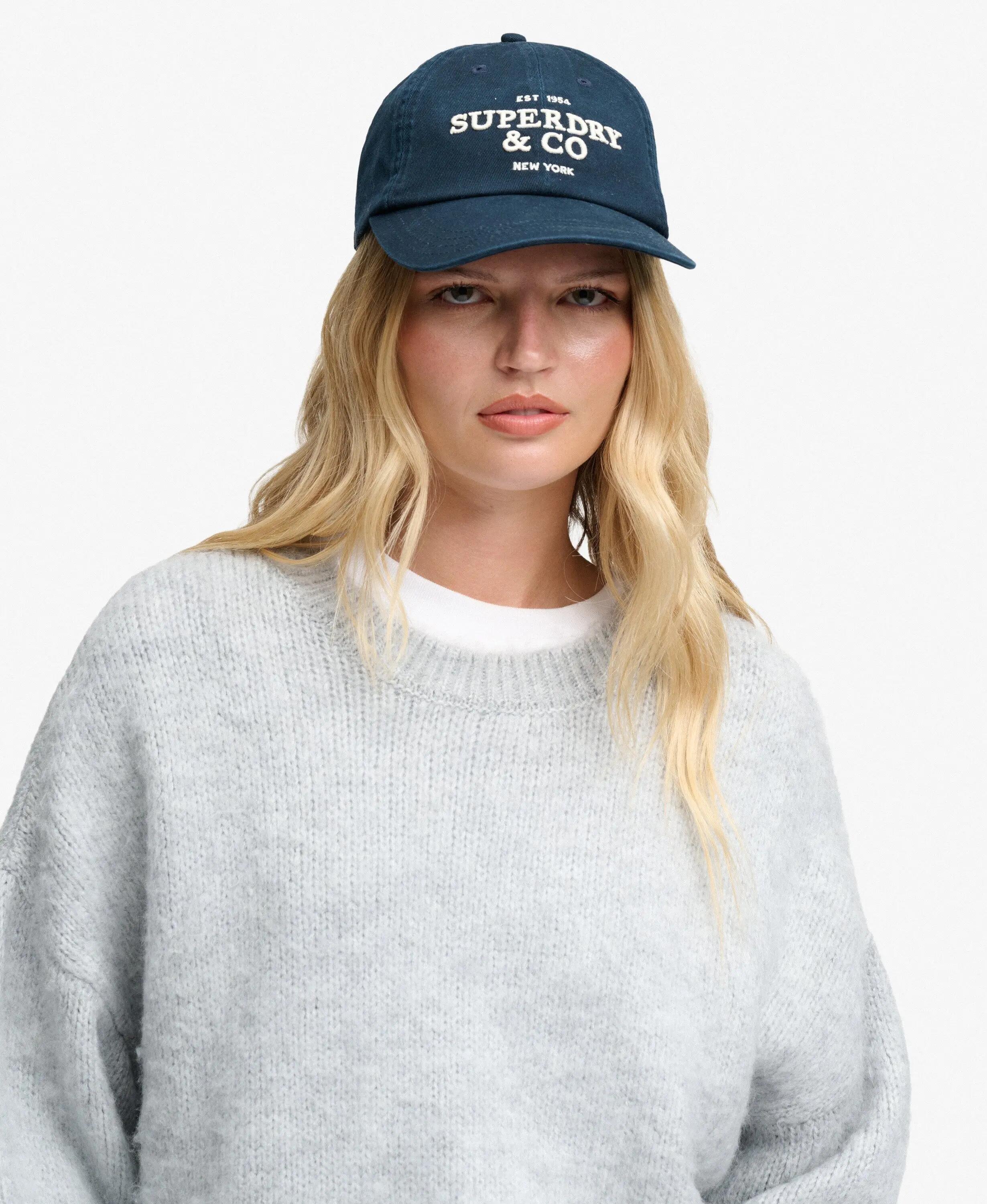 superdry boné baseball em algodão com bordado – ECLIPSE NAVY 5/5