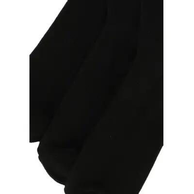sos Cinto 3 Pack Meias em poliéster com elastano – 1001 Black 3/4