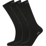 Calze lunghe performance 3 pezzi per tutti – 1001 Black 5/5