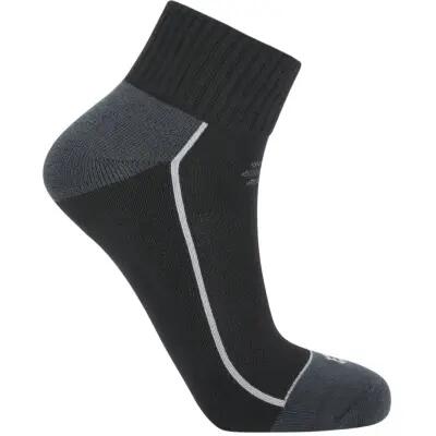 endurance Chaussettes Avery 3-pack — coupe basse et respirante – 1001 Black 4/5