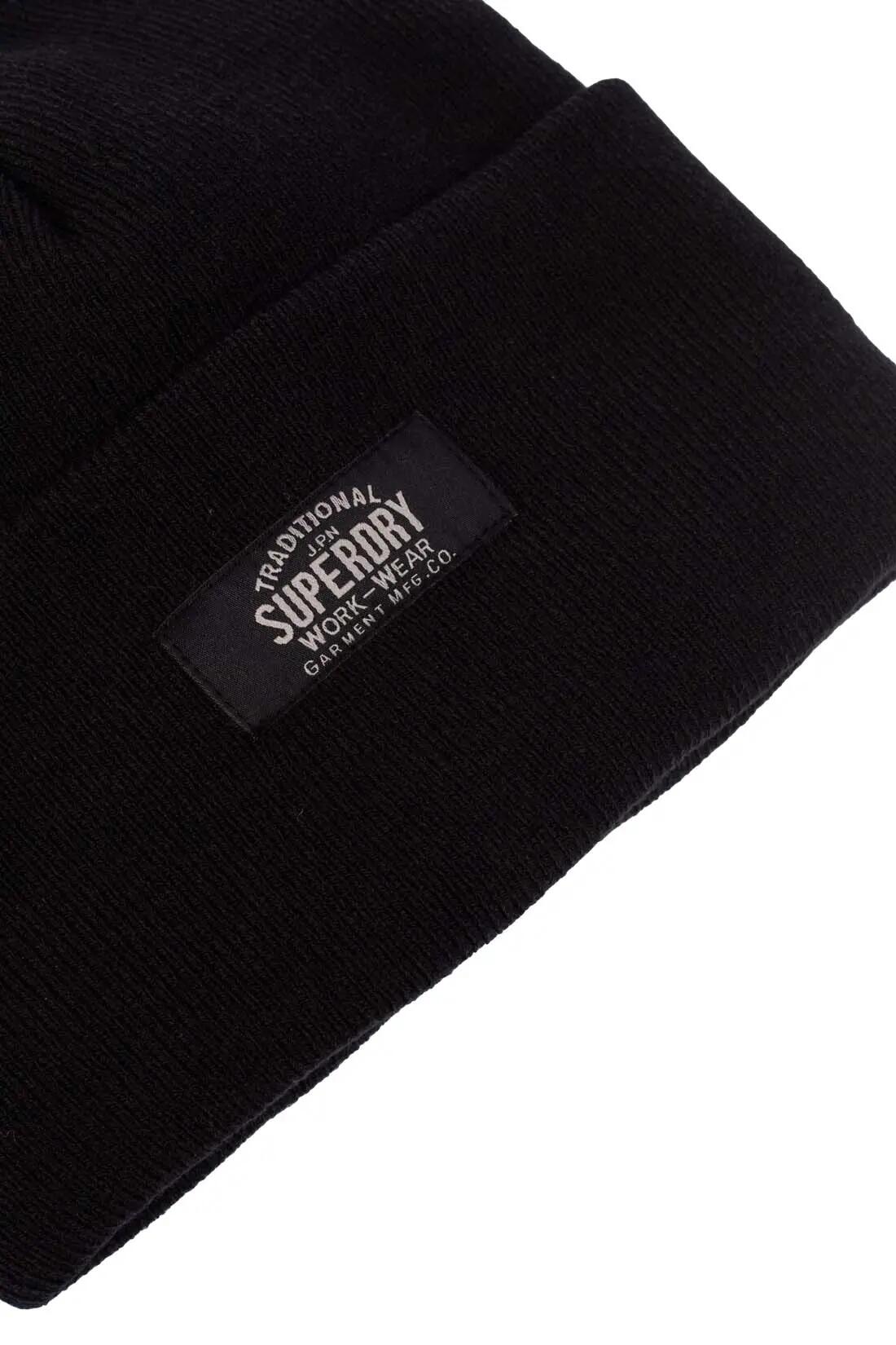 superdry Classic Knitted Beanie - Gorro de malha clássico, quente e suave – New 2/4