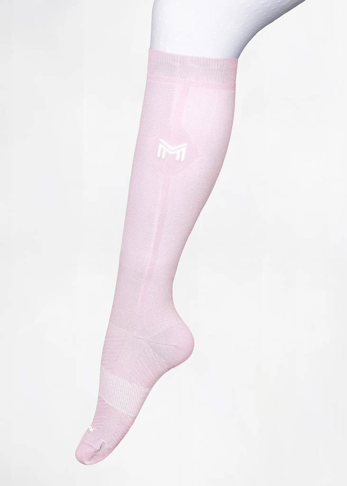 Calcetines Equitación Unisex Maximilian Neo Rosa 3/4