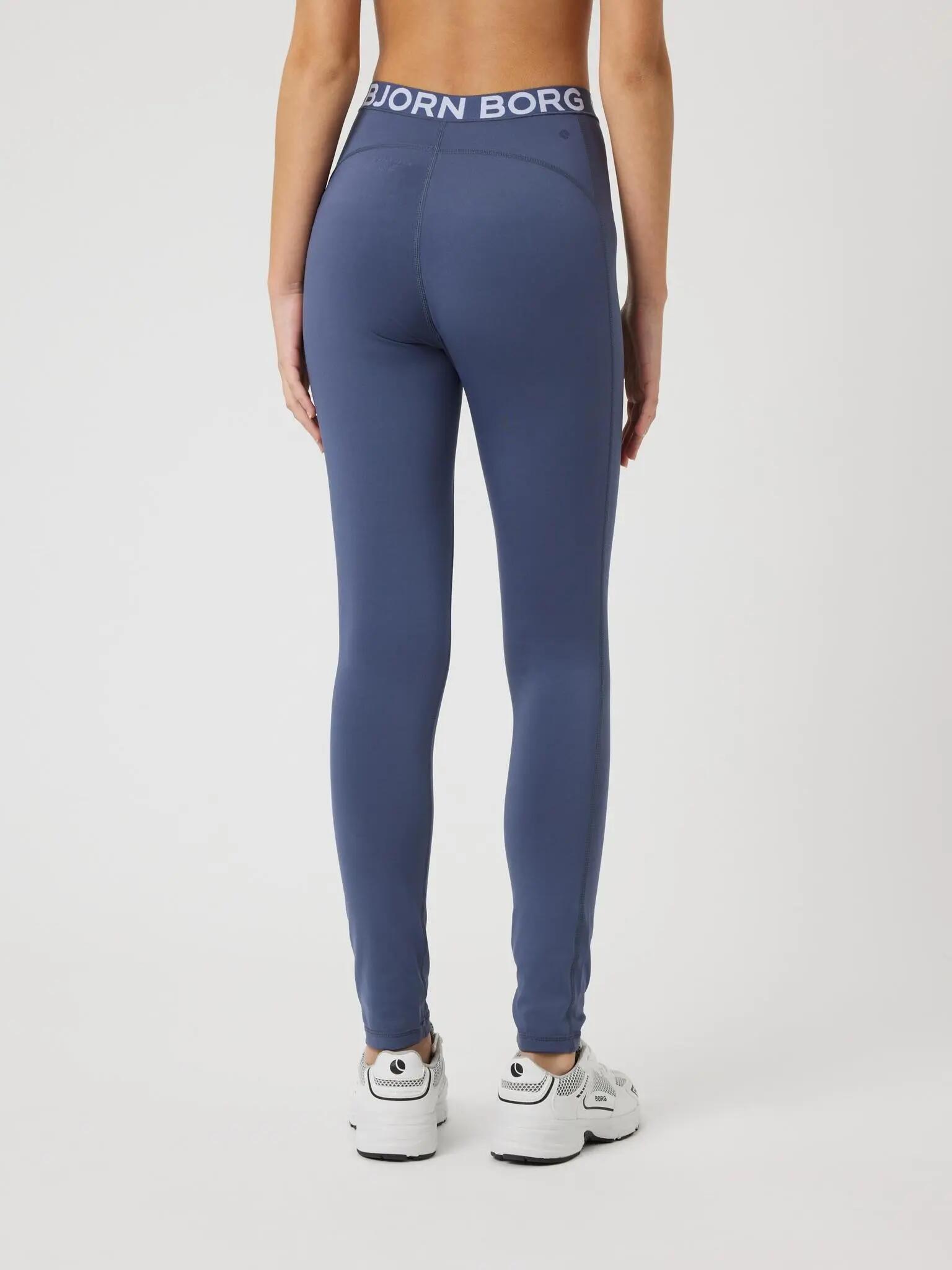 Junior leggings van gerecycled polyester – NIGHTSHADOW BLUE 2/4