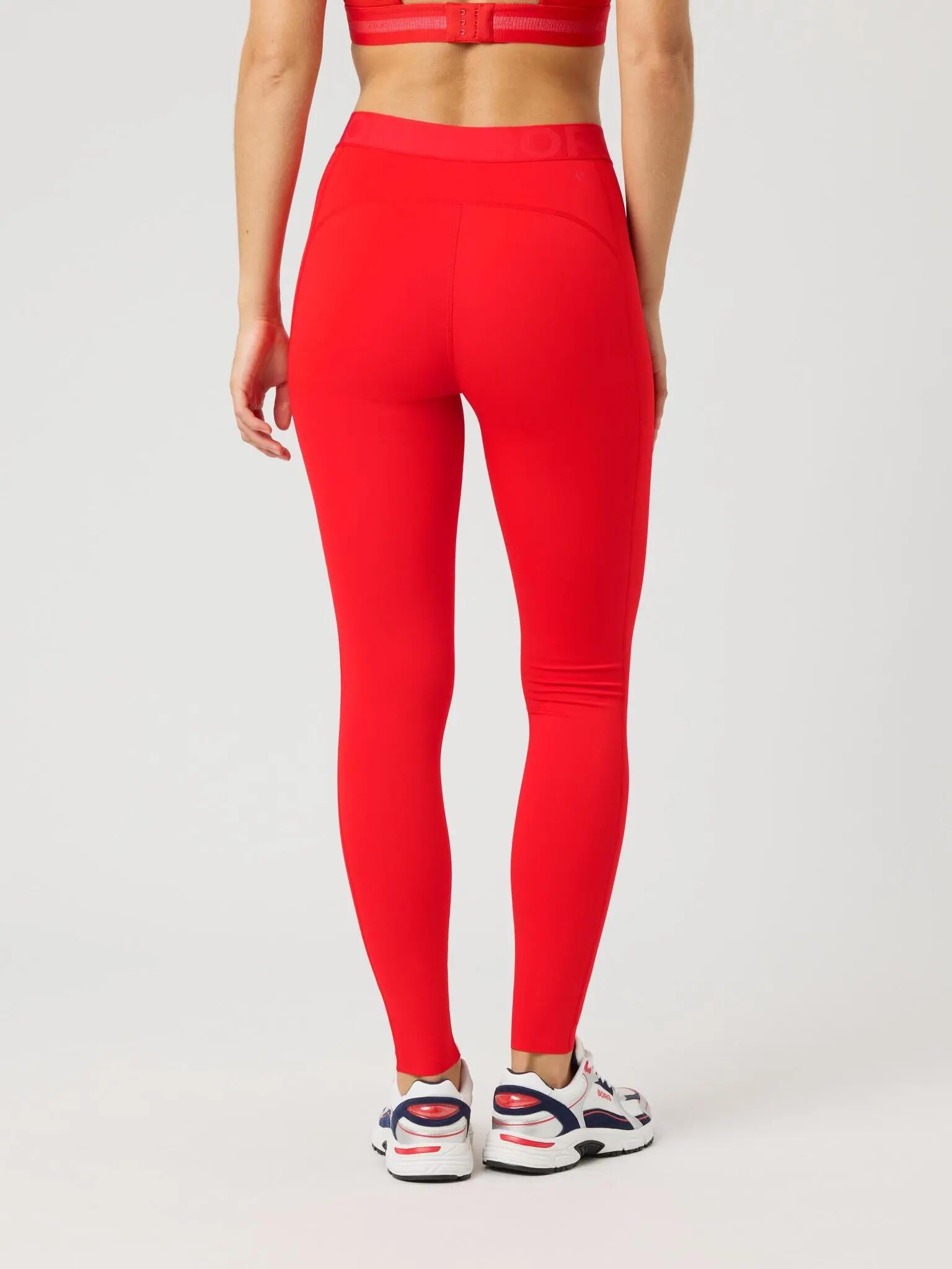 bjorn_borg BORG TIGHTS en polyester recyclé – FLAME SCARLET 2/5