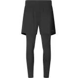 endurance Weilby M 2-in-1 7-8 Tights pour homme, 95% polyester – 1001 Black 4/4