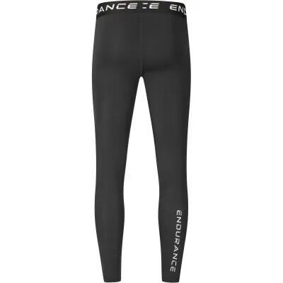 endurance Tights Power V3 M Long in poliestere riciclato elasticizzato – 1001 2/4