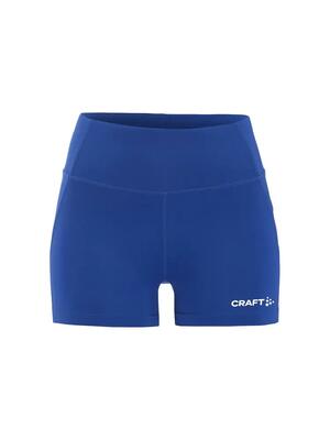 Craft rush 2.0 hot pant w - lichtgewicht, rekbare short – club cobolt/white