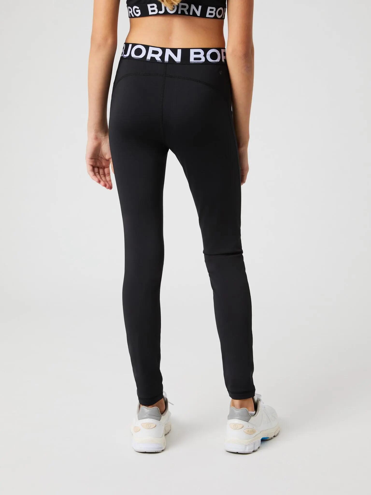 Leggings junior em poliéster reciclado – BLACK BEAUTY 2/5