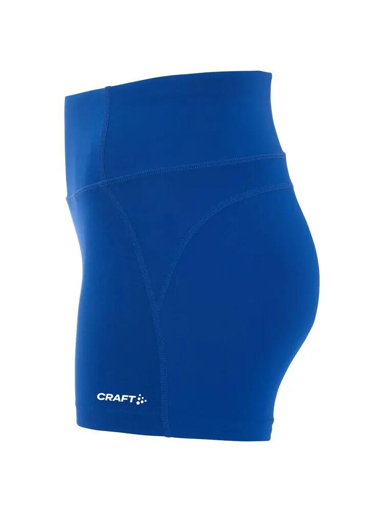 craft Rush 2.0 Hot Pant W – calções curtos elásticos – Club Cobolt/White 3/4