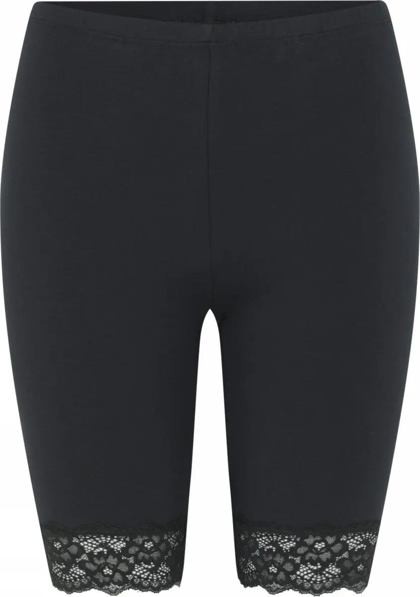 decoy Shorts mit Spitze, Bio-Baumwolle – BLACK (9) 2/2