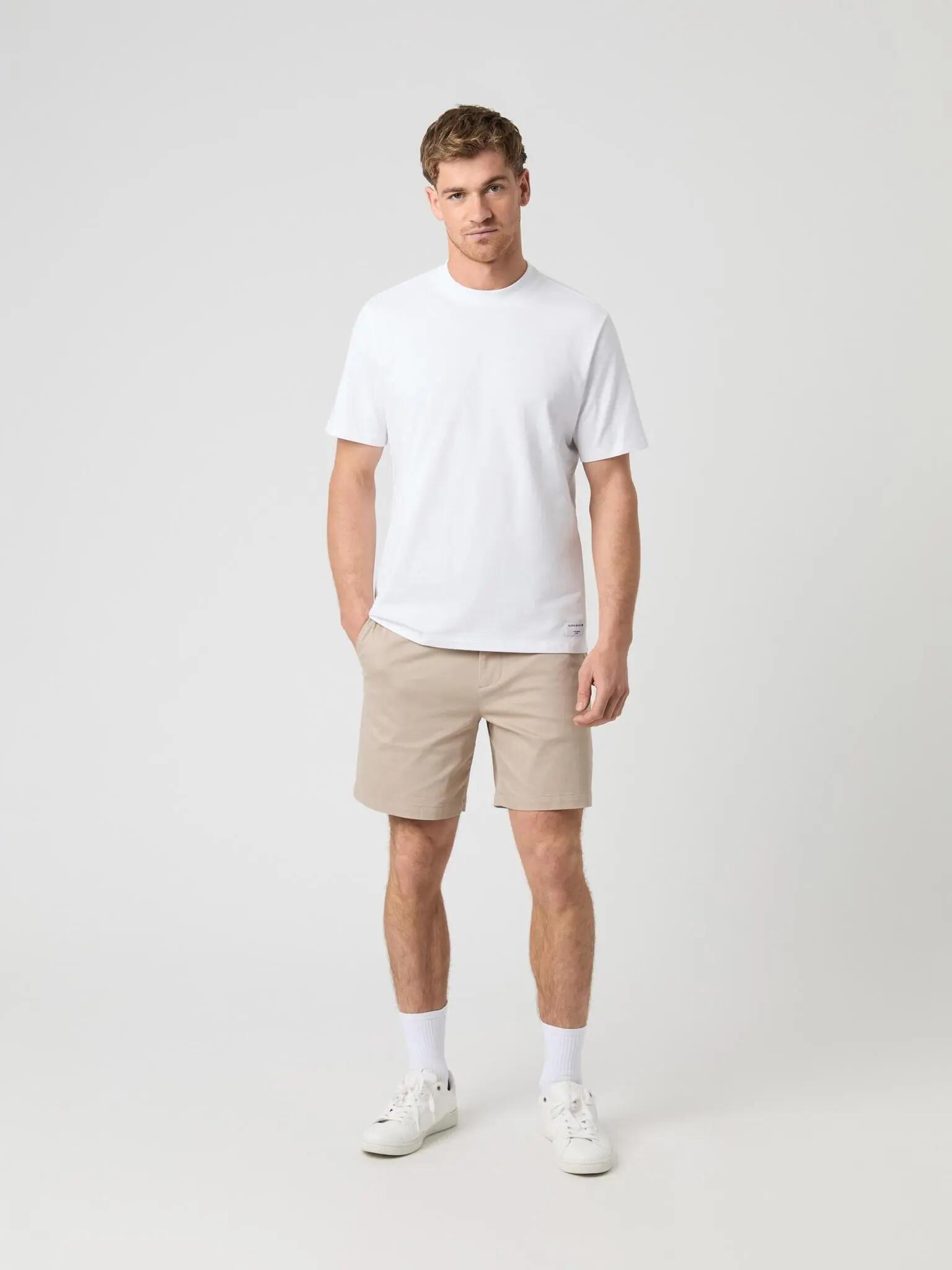 bjorn_borg CENTRE CHINOS SHORTS – Short pour homme – PURE CASHMERE 3/4