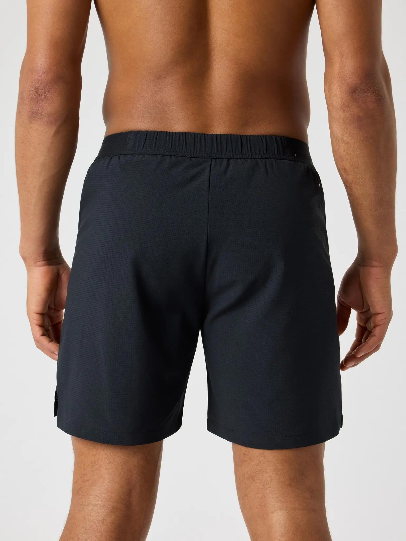bjorn_borg BORG ZIP 7" SHORTS z przetworzonego poliestru – BLACK BEAUTY 2/4