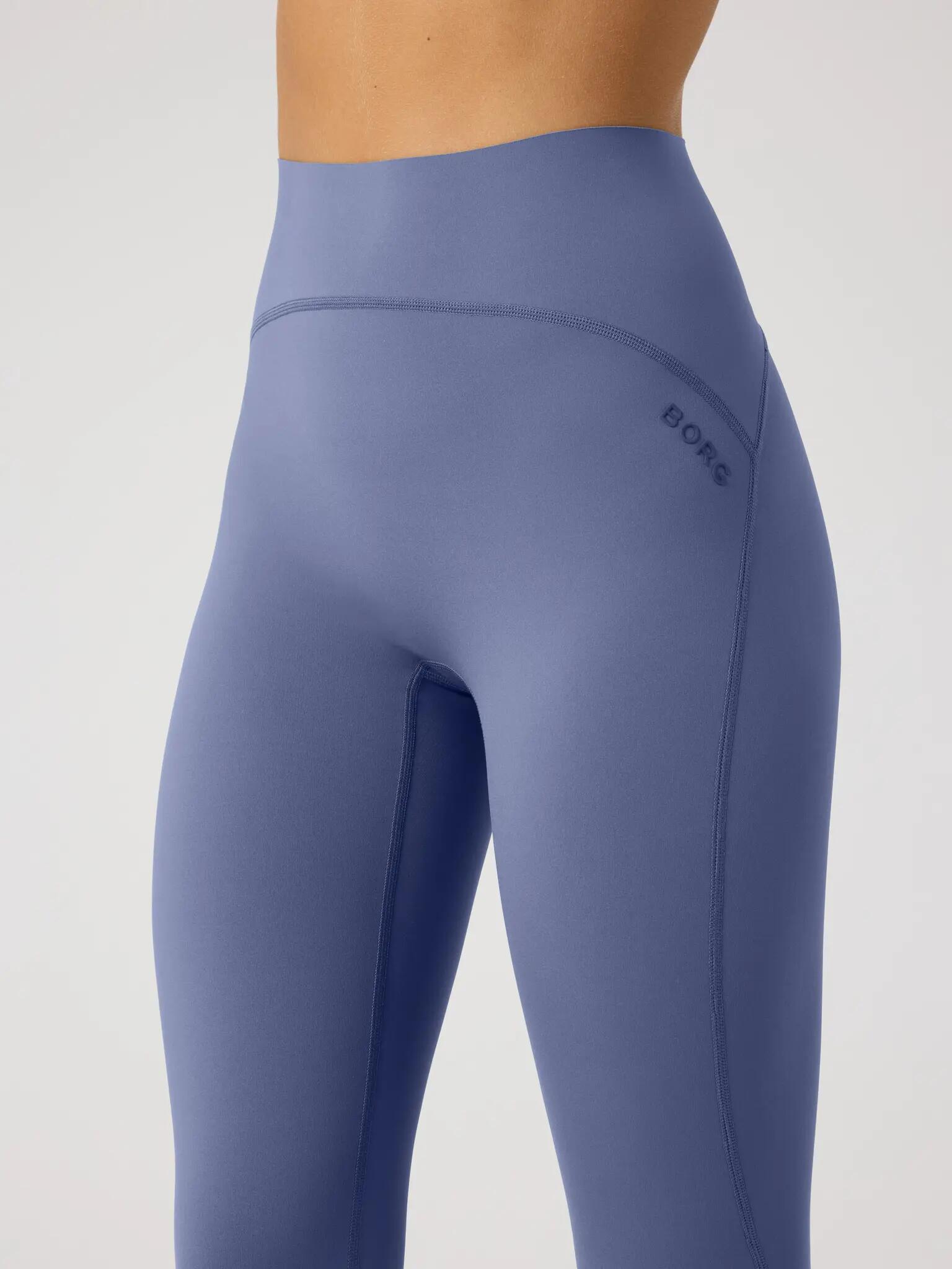 bjorn_borg BORG SLEEK TIGHTS in poliammide riciclata – NIGHTSHADOW BLUE 3/4