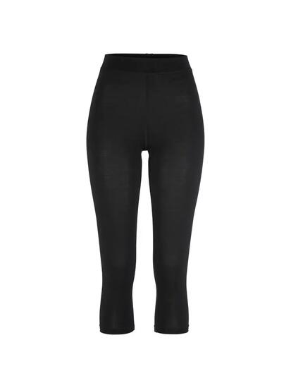 craft Wool 95 Knickers W corsaire en mérinos 95% chaud – Black/Melange