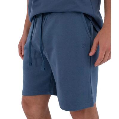 Bermuda - sportswear - heren - low tide - fleece comfortabel - grijs