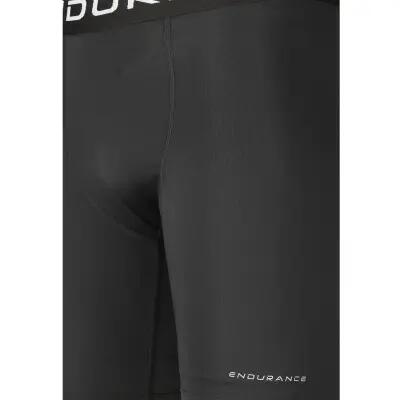 endurance Power V3 M Short Tights uomo in poliestere riciclato – 1001 Black 3/4