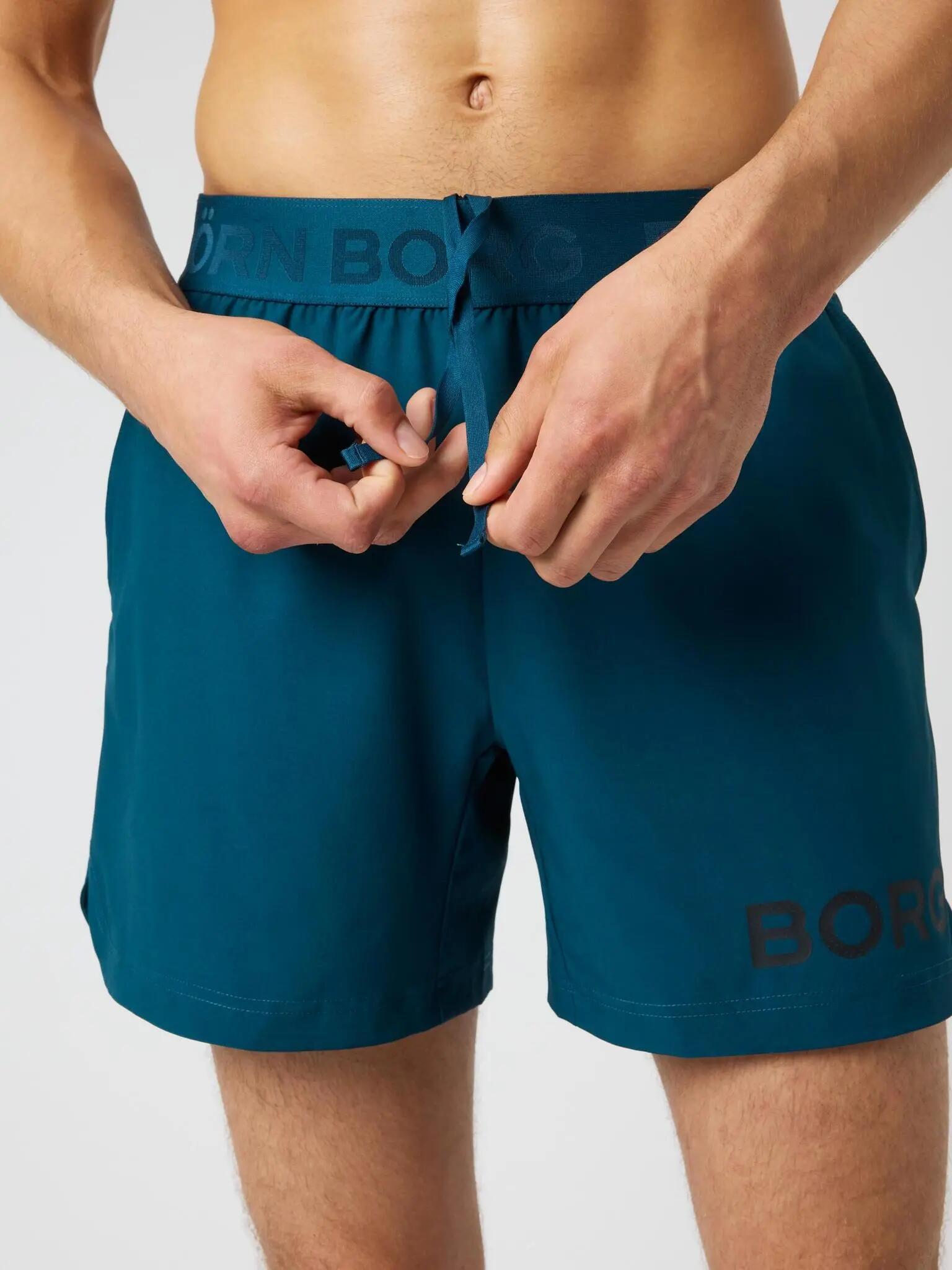 BORG 6" SHORTS in poliestere riciclato – REFLECTING POND 5/5