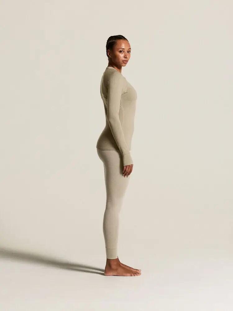 craft Wool Comfort Pant W isolamento e gestione dell’umidità – Hay 7/7
