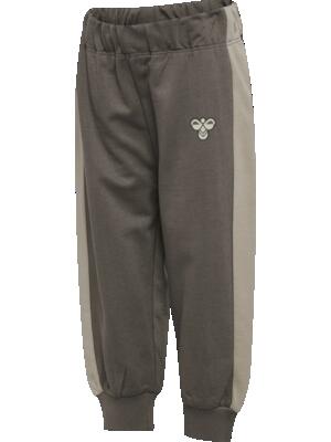 Hummel broek hmlmini loose block - verstelbare taille – dark gull gray