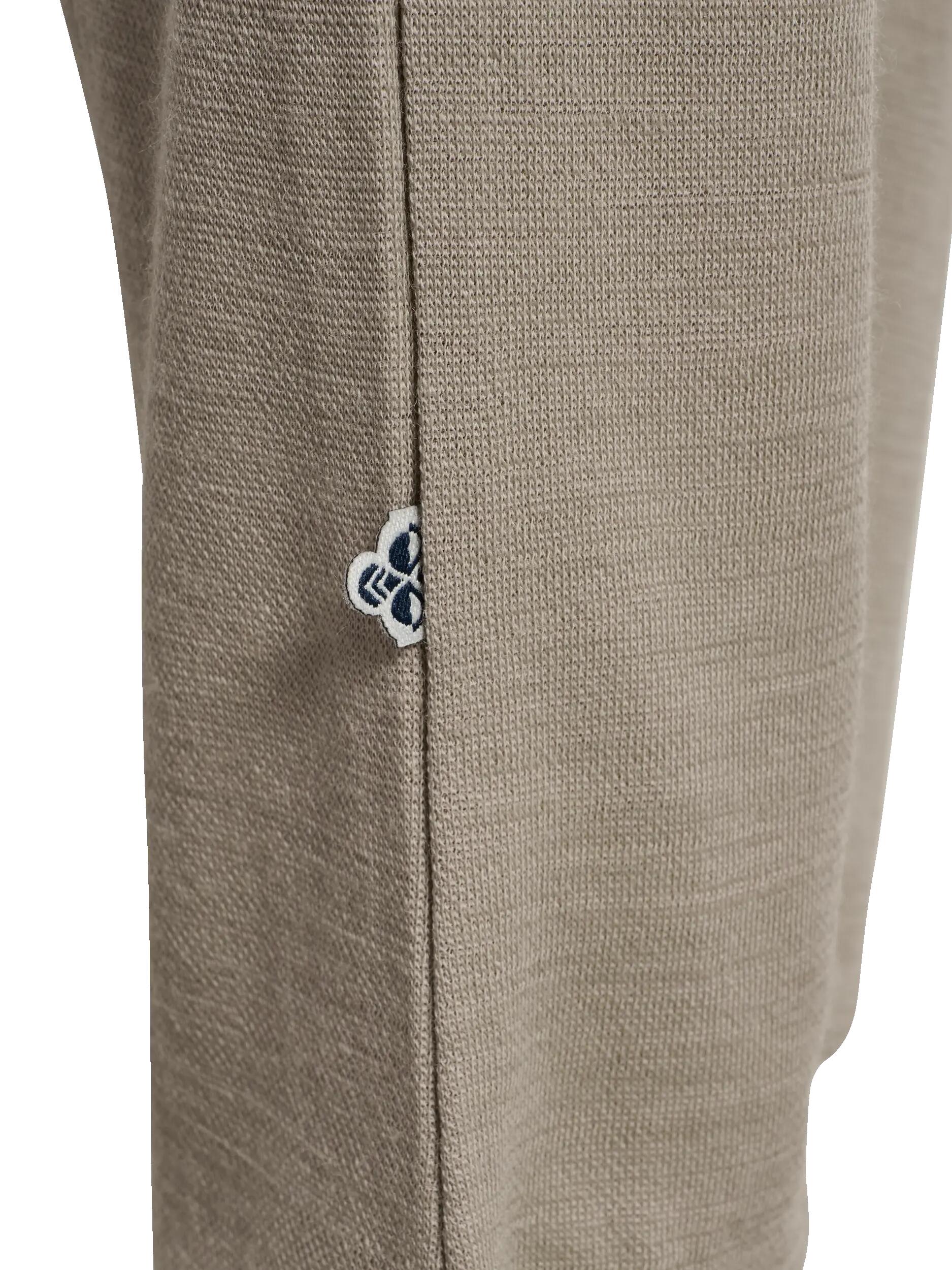 hummel Pantaloni in lana hmlMINI - calore naturale e morbidezza – VINTAGE KHAKI 3/3