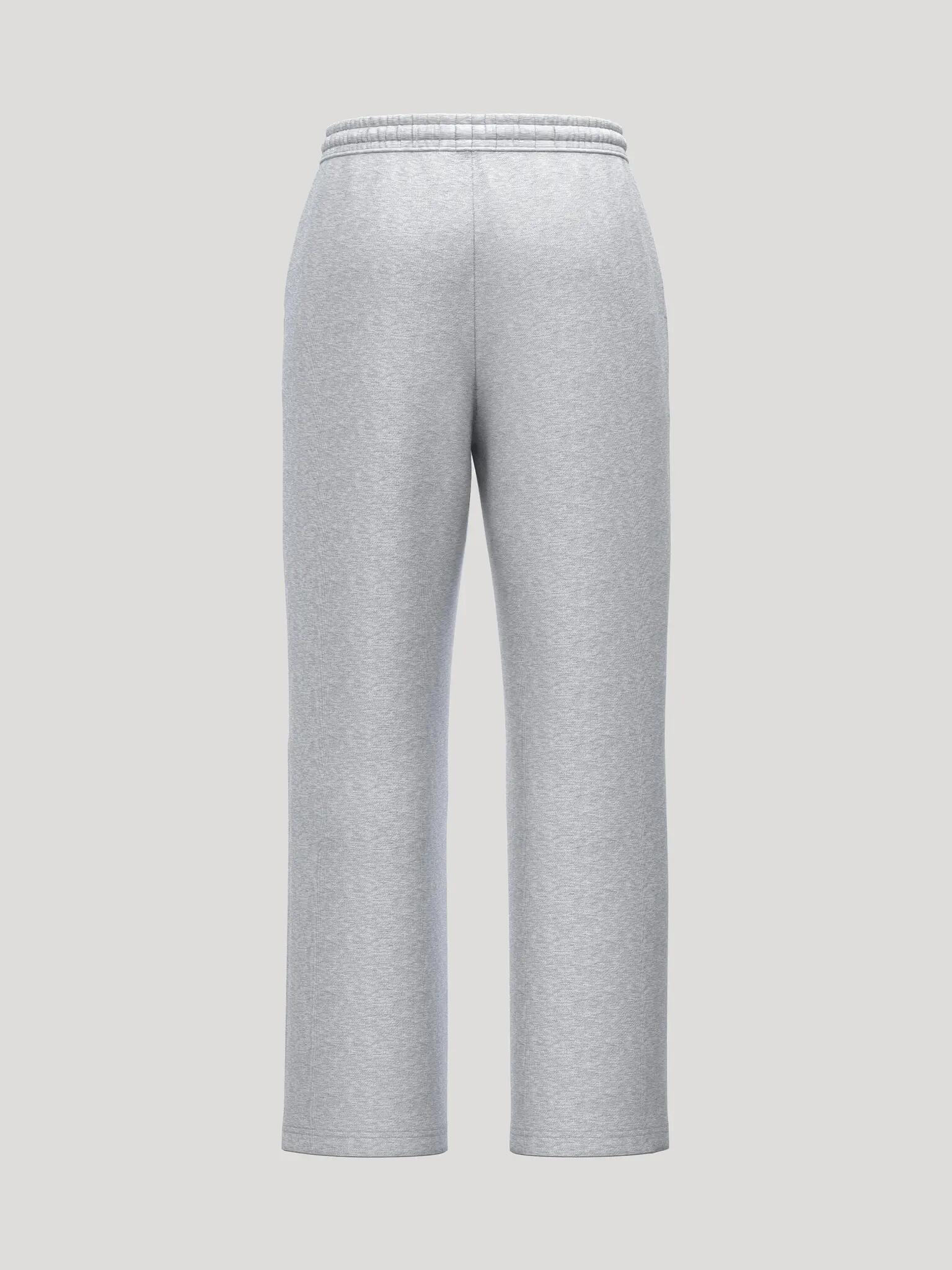 bjorn_borg pantalon sweat droite en polyester recyclé – LIGHT GREY MELANGE 2/4