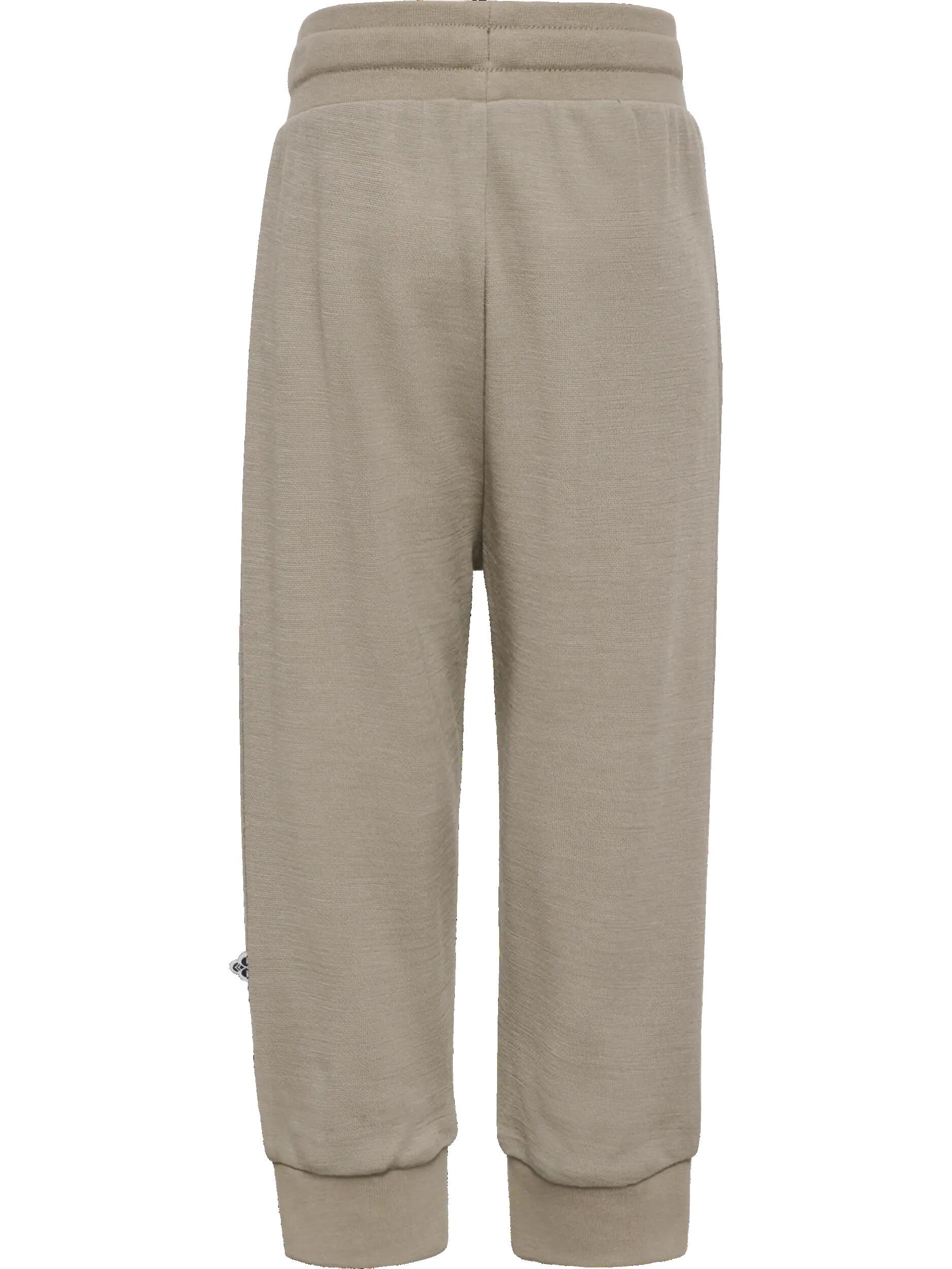 hummel Pantaloni in lana hmlMINI - calore naturale e morbidezza – VINTAGE KHAKI 2/3