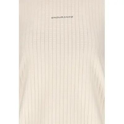endurance Ketsana W Midlayer in poliestere elasticizzato – 1299 Snow White 3/4