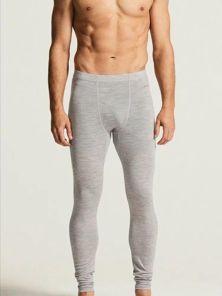 craft Wool 95 Pants M — calças térmicas 95% lã merino – Grey/Melange 6/7