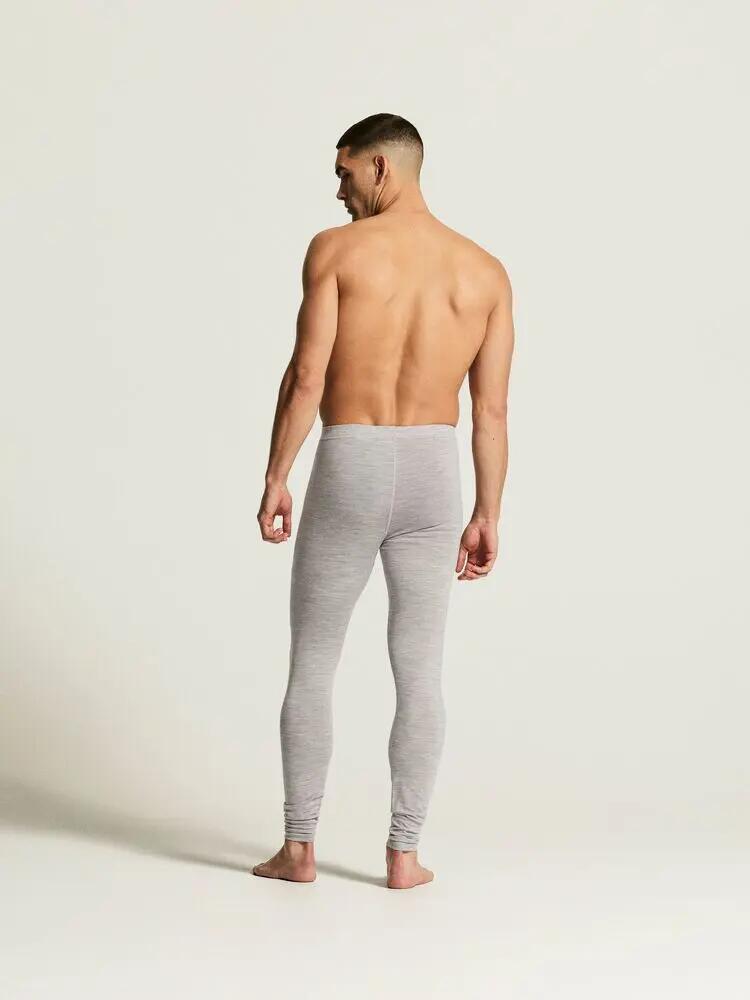craft Wool 95 Pants M — calças térmicas 95% lã merino – Grey/Melange 4/7