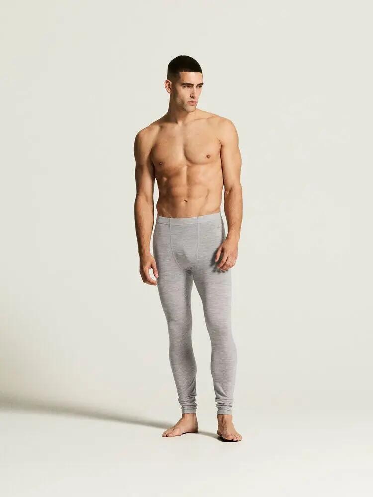 craft Wool 95 Pants M — calças térmicas 95% lã merino – Grey/Melange 3/7